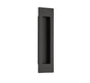 Modern Rectangular 6 Inch Tall Rectangular Flush Door Pull, (Set of 4)