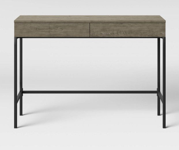 Loring Wood Writing Desk with Drawers
