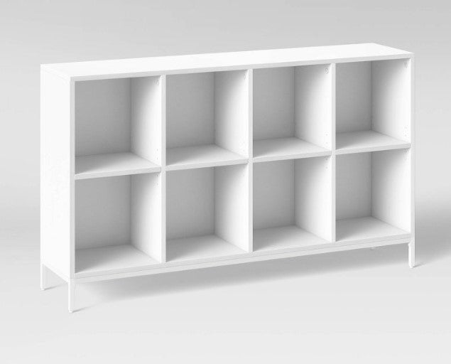 34" Loring 8 Cube Bookshelf