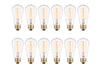 Pack of (12) 40 Watt Dimmable S60 Medium (E26) Incandescent Light Bulbs