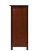 Winsome Wood  Milan Antique Walnut 2-Shelf Bookcase (39-in W x 30-in H x 13-in D)