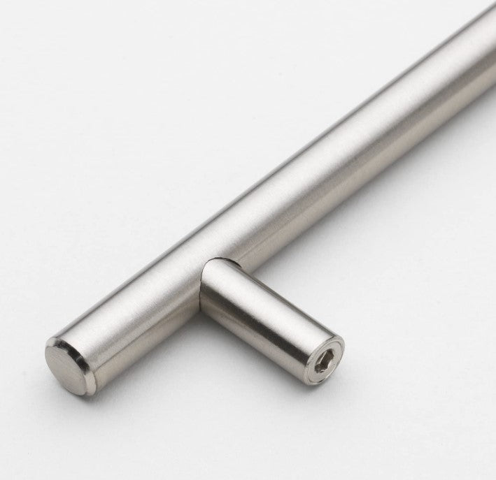 5-Inch (8-Inch) Solid Handle Bar Pulls, Stainless Steel