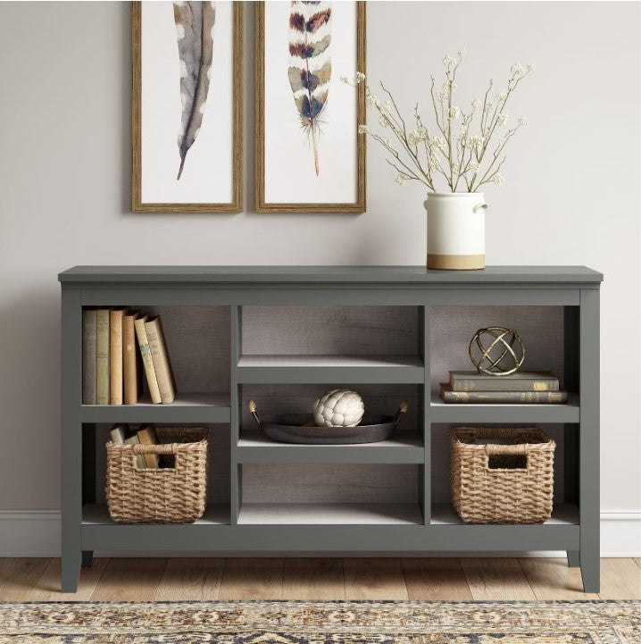 32" Carson Horizontal Bookcase with Adjustable Shelves