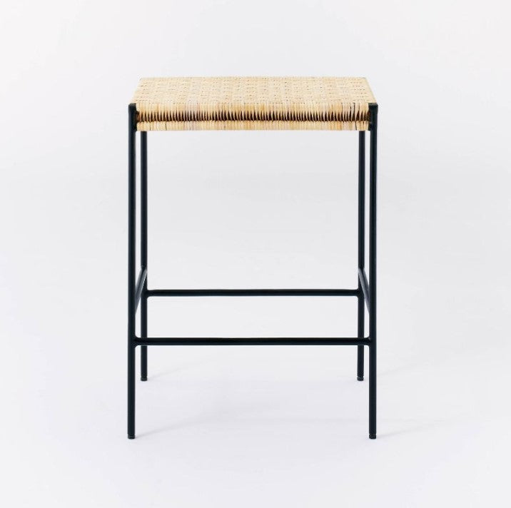 Studio McGee Woven Side Table or Barstool