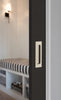 Modern Rectangular 6 Inch Tall Rectangular Flush Door Pull