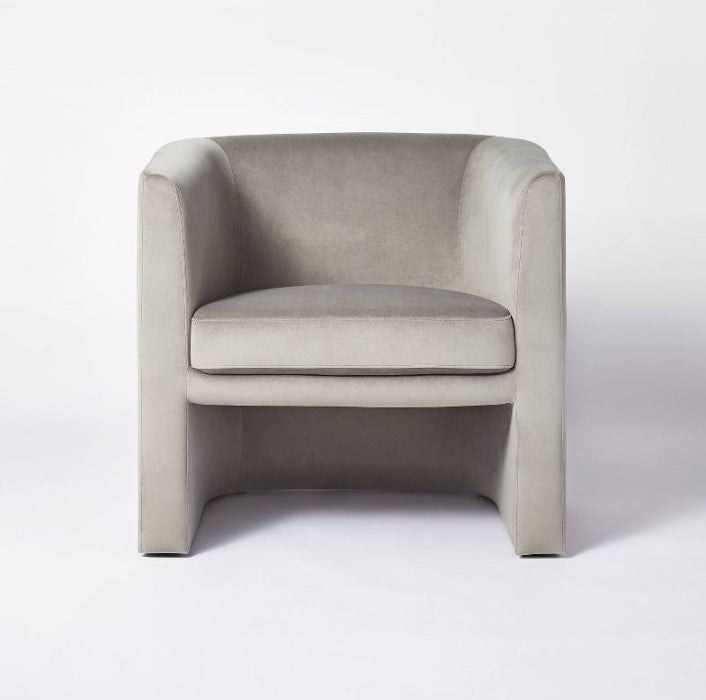 Vernon Upholstered Barrel Accent Chair