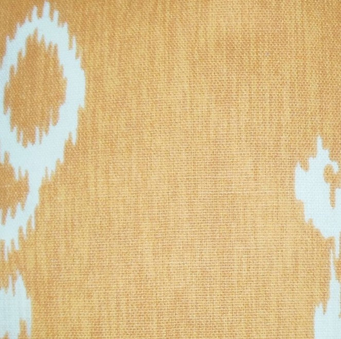 18 x 18 Katti Ikat Down Fill Throw Pillow Amber