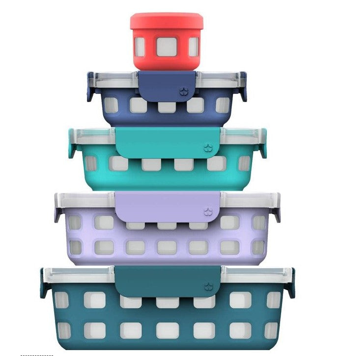 20pc Plastic Food Storage Set