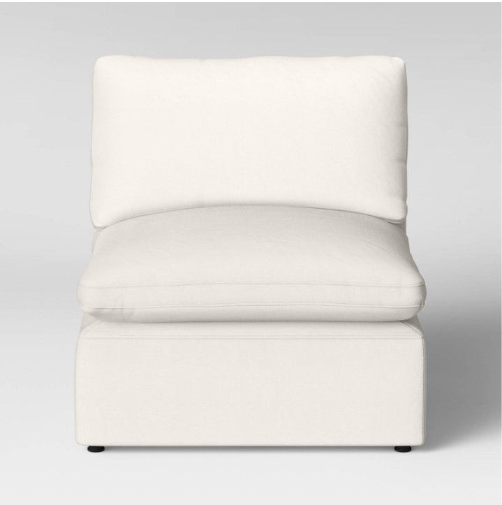 Allandale Modular Armless Sectional Sofa Chair Salvage & Co Indy