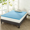 2 in. Medium No Pocket Gel Memory Foam Twin XL Mattress Topper
