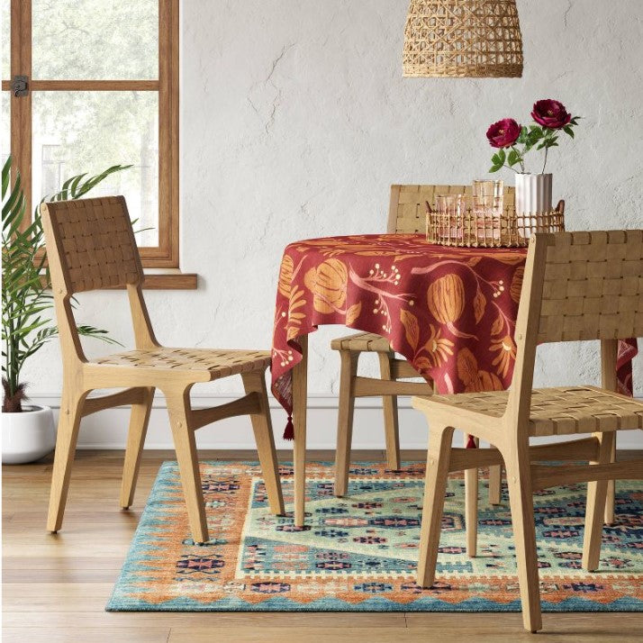 Opalhouse Ceylon outlet woven dining chair natural