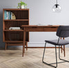 Ellwood Wood Writing Desk with Drawers