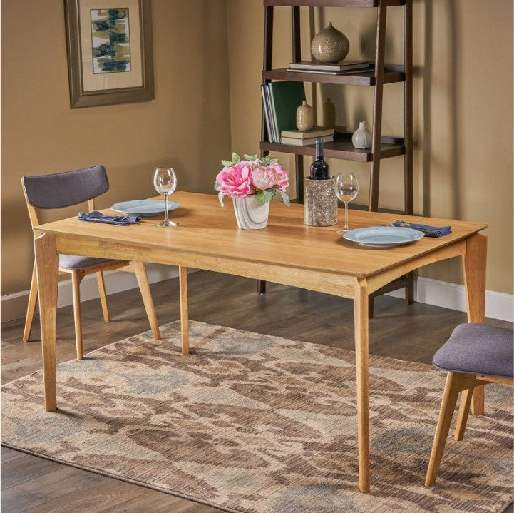 59" Wren Rectangle Mid-Century Dining Table