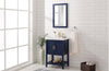 24-inch Kd Blue Sink Vanity