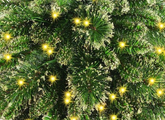 9 ft. x 10 in. Glittery Gold Pine Garland with Glitter, Gold Cones, Gold Glittered Berries