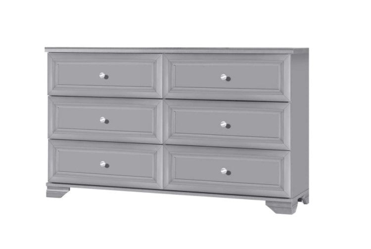 *AS-IS* South Lake 6-Drawer Gray Dresser CL574