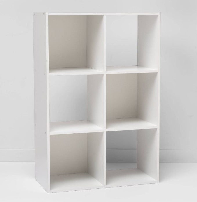 11" 6 Cube Organizer Shelf