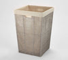Twisted Rope Hamper Gray, (Set of 3)