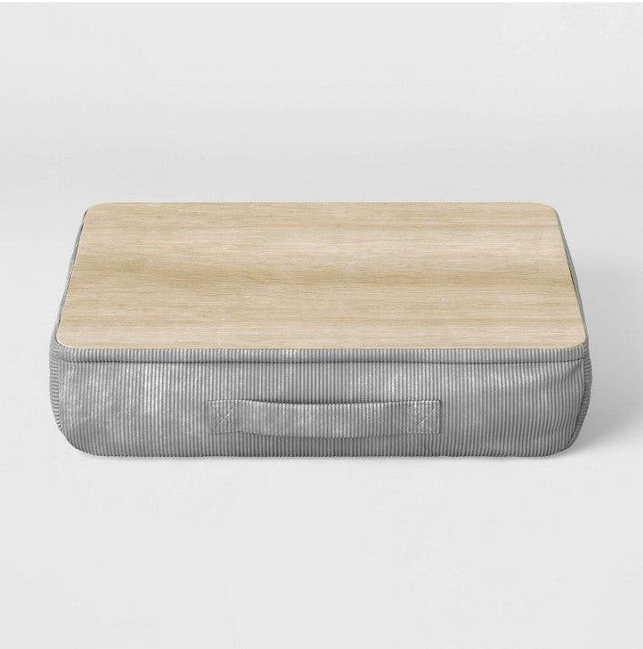 Corduroy Lap Desk Bean Filled