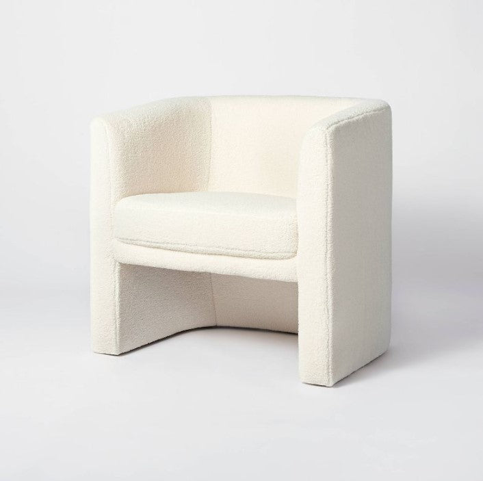 Vernon Upholstered Barrel Accent Chair