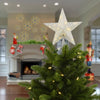 10 in. Star Tree Topper with 20 Dual Color LED Lights
