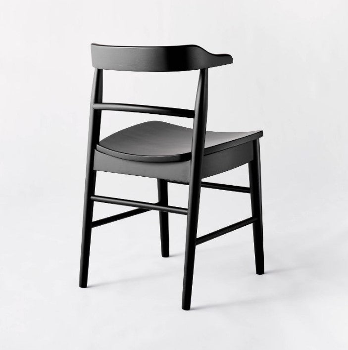 2pk Kaysville Curved Back Wood Dining Chair