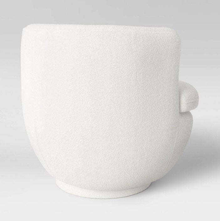 Dorton Round Swivel Barrel Chair Salvage & Co Indy