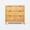 Thousand Oaks Wood Scalloped 3 Drawer Dresser