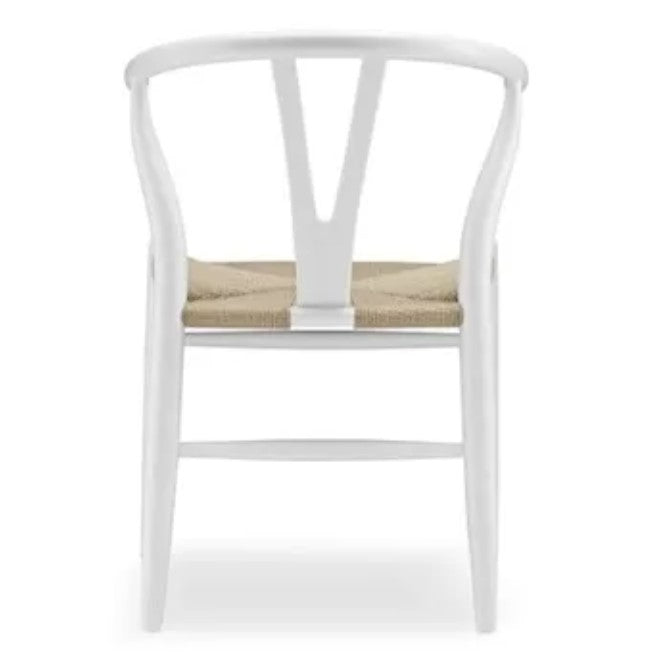 Wish  Chair White / Natural EJ846