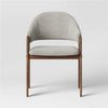 Ingleside Open Back Upholstered Wood Frame Dining Chair