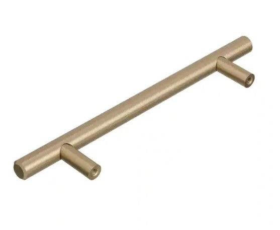 Bar Pulls 5-1/16 in. (128 mm) Golden Champagne Cabinet Drawer Pull (20-Pack)