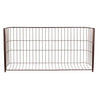 5.75 in. x 21 in. x 10.25 in. Steel Large Over the Shelf Basket in Bronze
