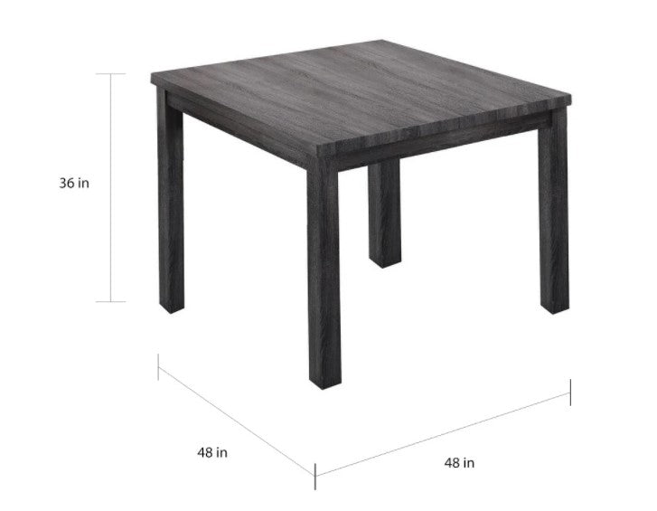 Best Master Furniture Antique Grey Counter Height Transitional Dining Table - Antique Grey pt699