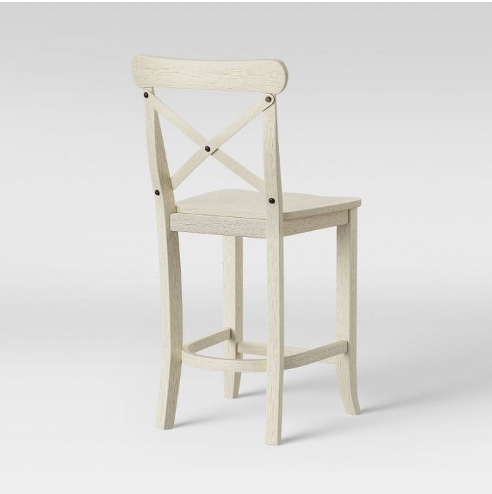 24" Litchfield X-Back Counter Height Barstool
