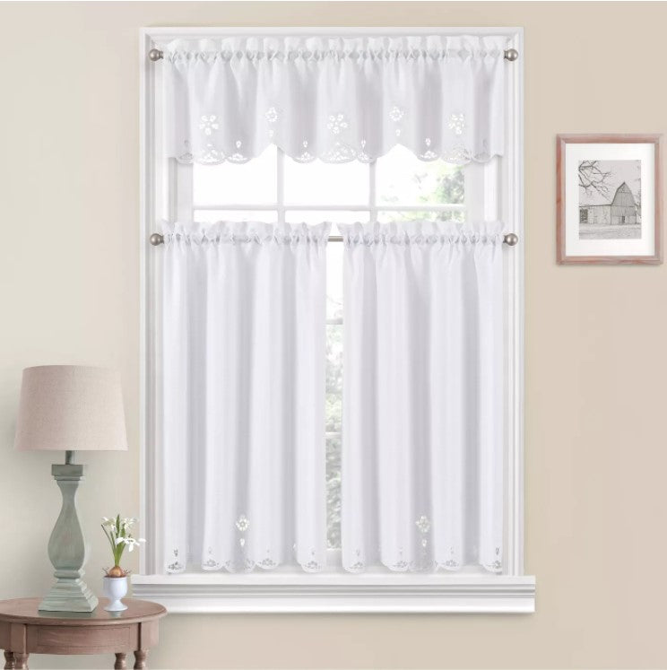 14"x52" Elaine Valance - Vue (Set of 2) TS110