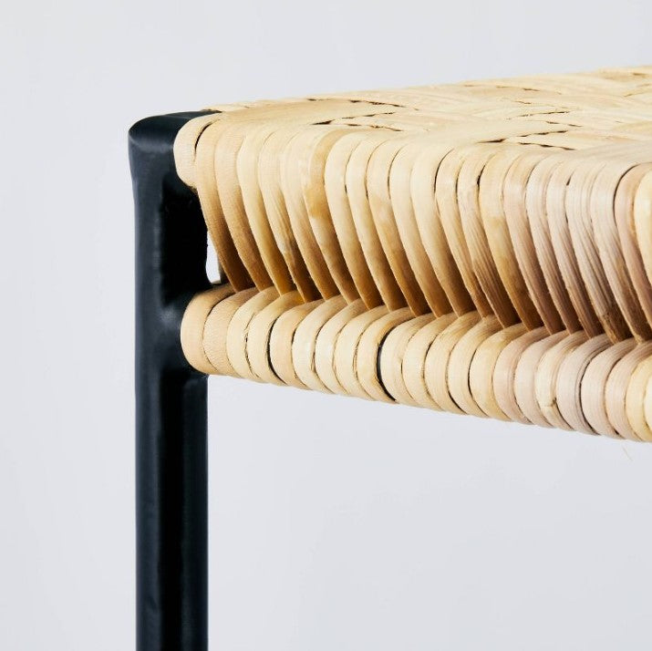 Studio McGee Woven Side Table or Barstool