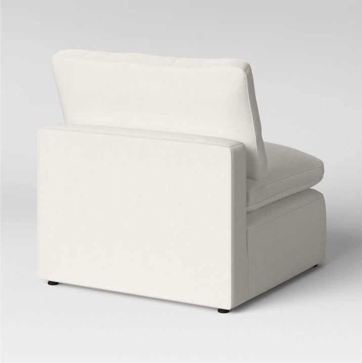 Allandale Modular Armless Sectional Sofa Chair Salvage & Co Indy