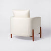 Elroy Accent Chair with Wood Legs