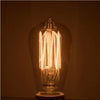 60-Watt ST18 Incandescent Light Bulb Medium Base (E26) Antique Nostalgic Thread 2200K (4-Pack)