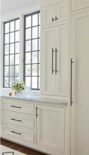 Bar Pulls 3-3/4 in (96 mm) Center-to-Center Oil-Rubbed Bronze Drawer Pull