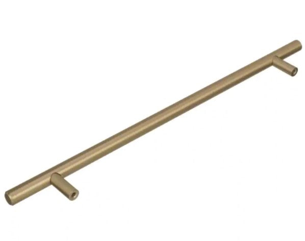 Bar Pulls 10-1/16 in (256 mm) Center-to-Center Golden Champagne Drawer Pull (Set of 2)