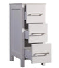 12 in. W x 18 in. D x 33.5 in. H Bath Vanity Side Cabinet Only in White CL420