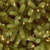 6.5ft National Christmas Tree Company Jersey Frasier Fir Artificial Christmas Tree 700ct Clear K8769