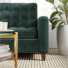 76” Brynn Upholstered Square Arm Sofa with Buttonless Tufting