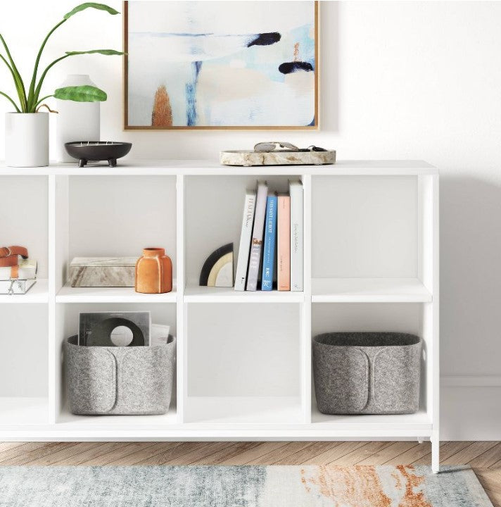 34" Loring 8 Cube Bookshelf