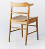 2pk Kaysville Curved Back Wood Dining Chair