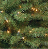 6 ft. North Valley Spruce Pencil Slim Artificial Christmas Tree with Clear Lights