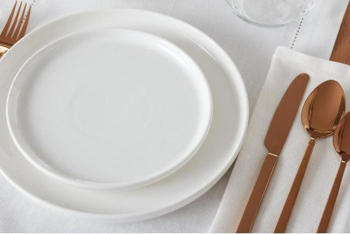 16-Piece White Porcelain Dinnerware Set (Service for 4) CL534