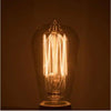 60-Watt ST18 Incandescent Light Bulb Medium Base (E26) Antique Nostalgic Thread 2200K