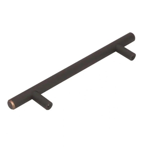 Bar Pulls 5 1/16 in (128 mm) Center-to-Center Oil-Rubbed Bronze Drawer Pull (10-Pack)